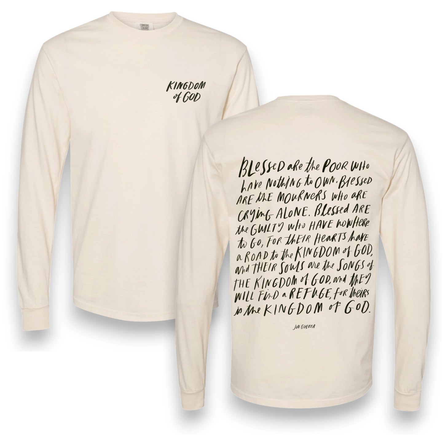 Kingdom of God Lyric Pullover (Hand-Lettered)
