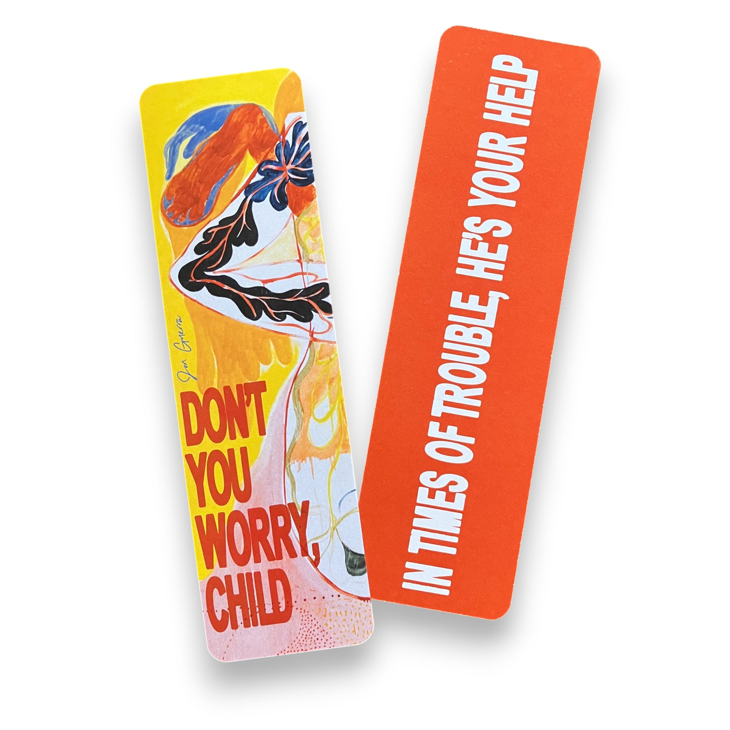"Don't You Worry Child" Bookmark