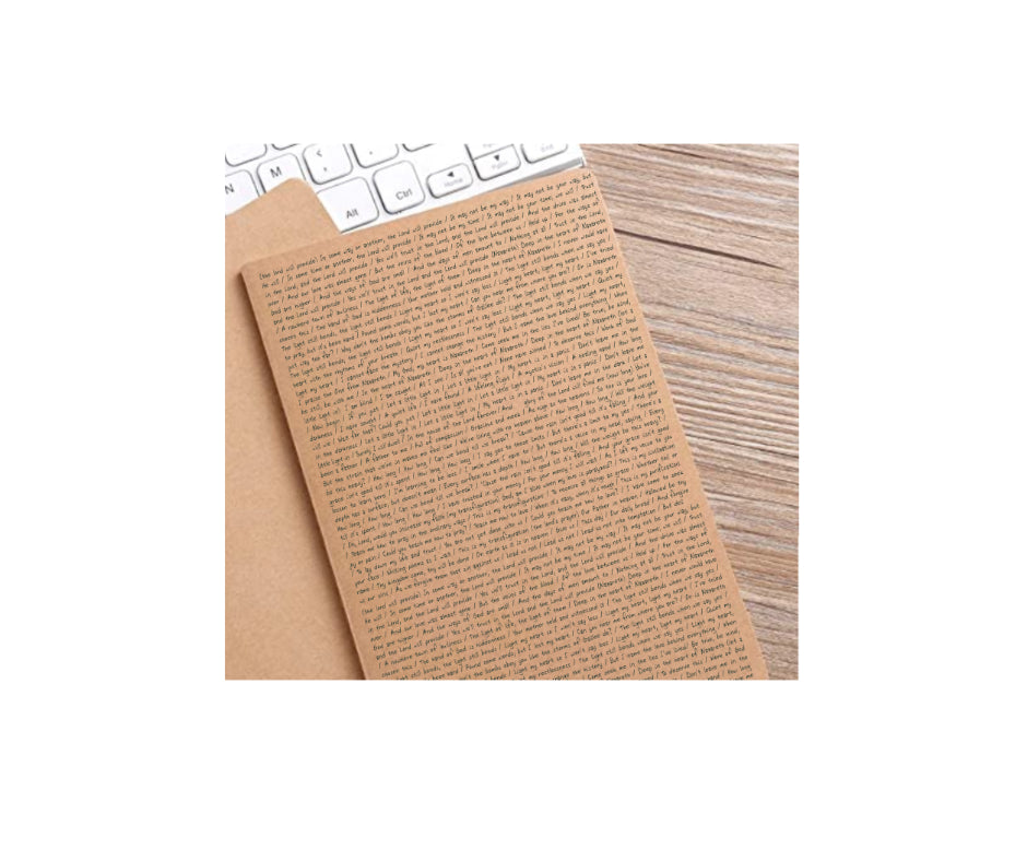 Ordinary Ways Custom Lined Journal