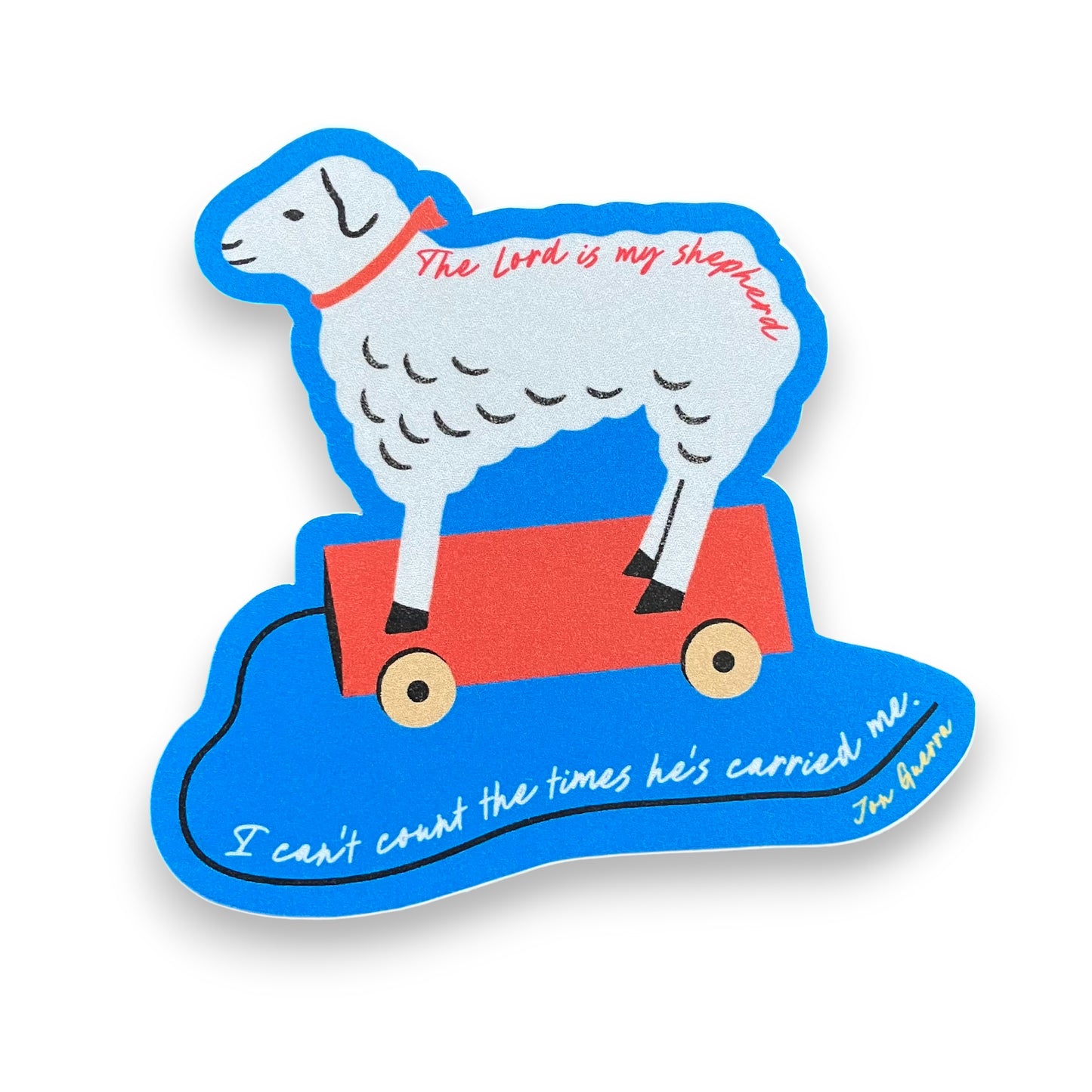 "The Lord Is My Shepherd" Sticker