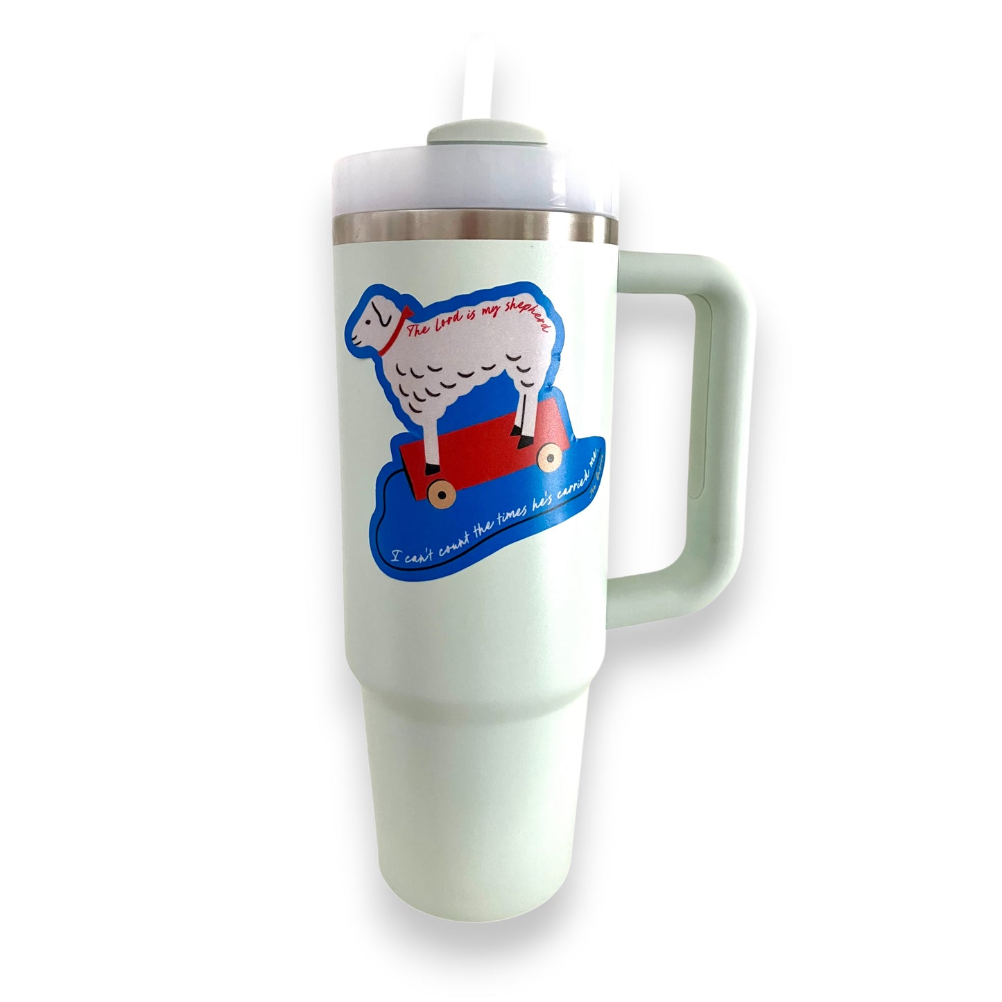 "The Lord Is My Shepherd" Sticker